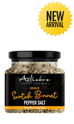 Load image into Gallery viewer, Ashebre Gourmet Smoked Scotch Bonnet Pepper Salt - IN STOCK!
